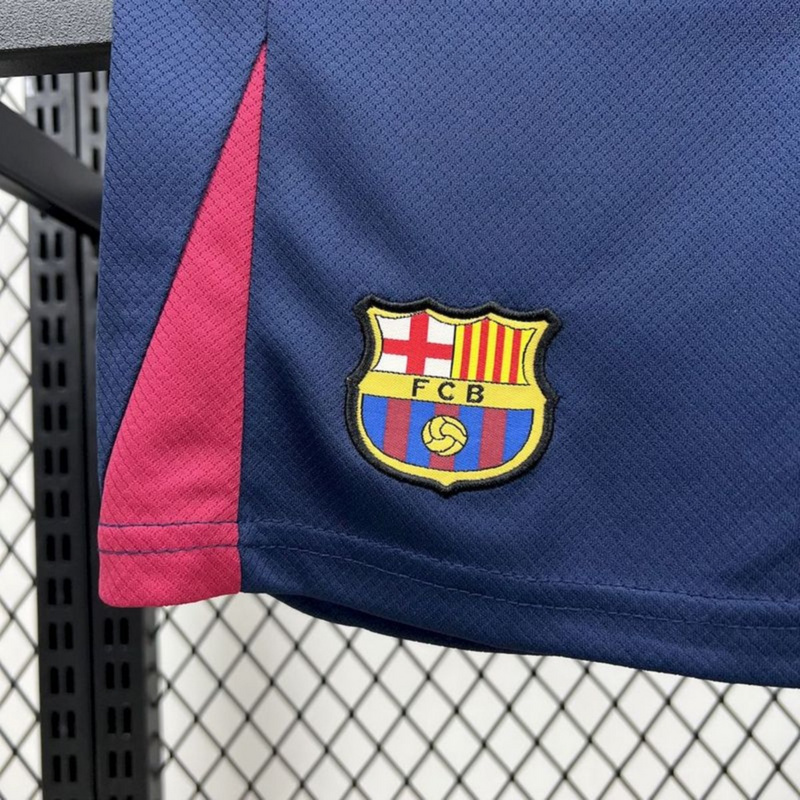 2024/25 Barcelona Travis Scott Edition jersey kids Kits size: 16-28