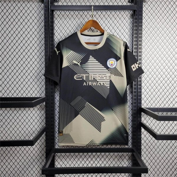 2025/26 Manchester City Black and yellow concept version Jersey Fan Version