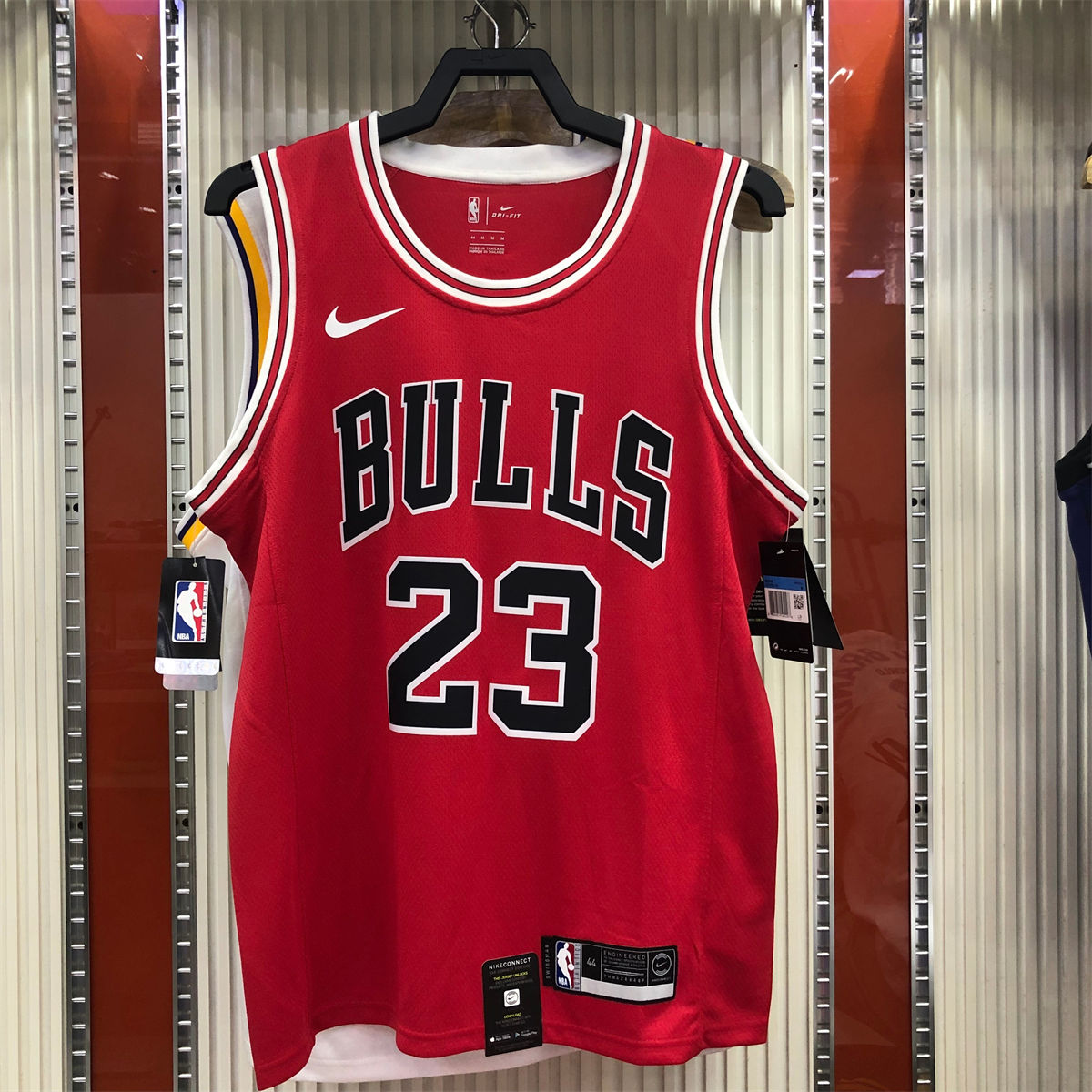 NBA Chicago Bulls Round neck Red Jersey JORDAN#23 S-XXL