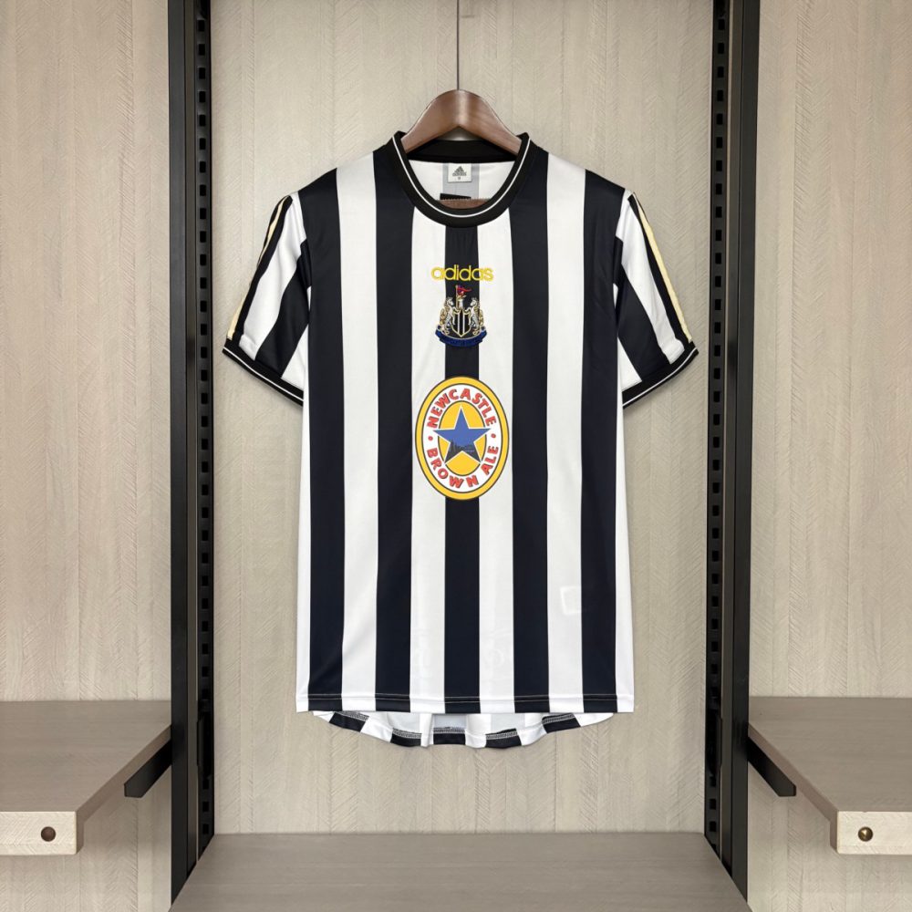 Retro Newcastle United 95/97 home jersey Fan Version