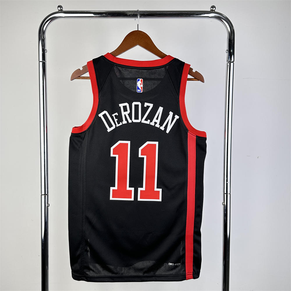 NBA Chicago Bulls Michael DeROZAN#11 23/24 Swingman Jersey - City Edition s-xxl
