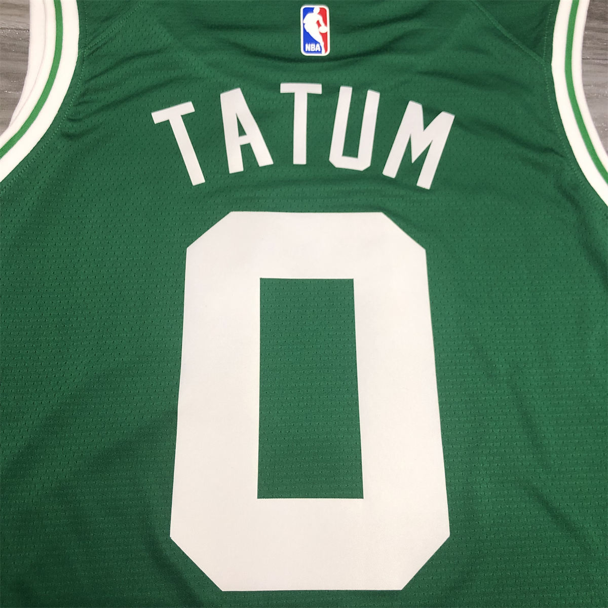 NBA Boston Celtics round neck Retro Green Jersey Tatum#0 S-XXL