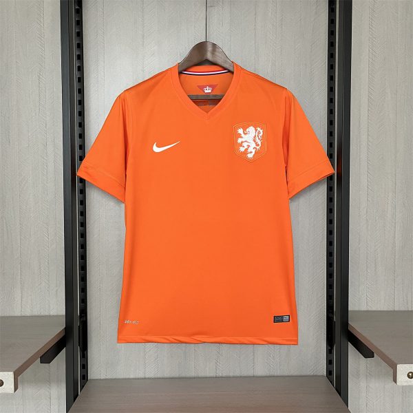 Retro Netherlands 2014 Home jersey Fan Version