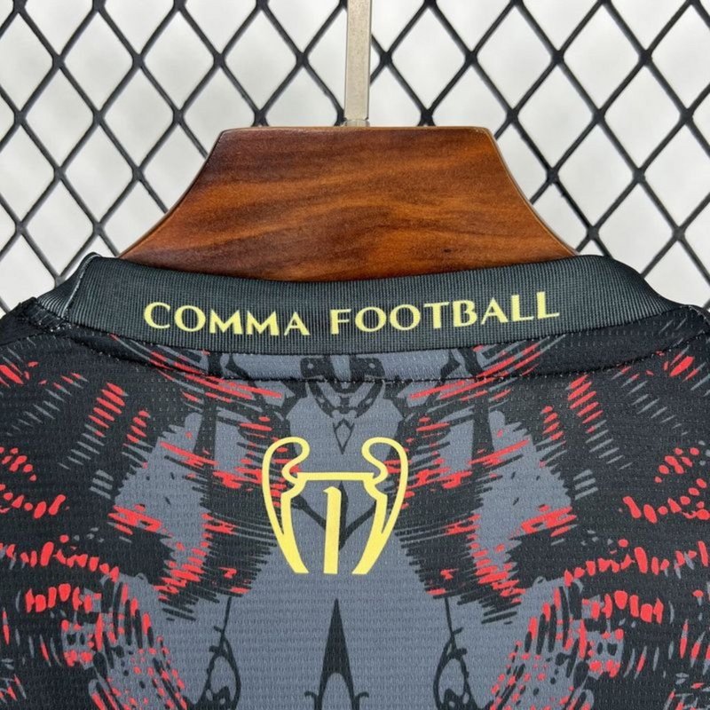 2025/26 PSG (CAMPEONES DE EUROPA) Grey jersey Fan version