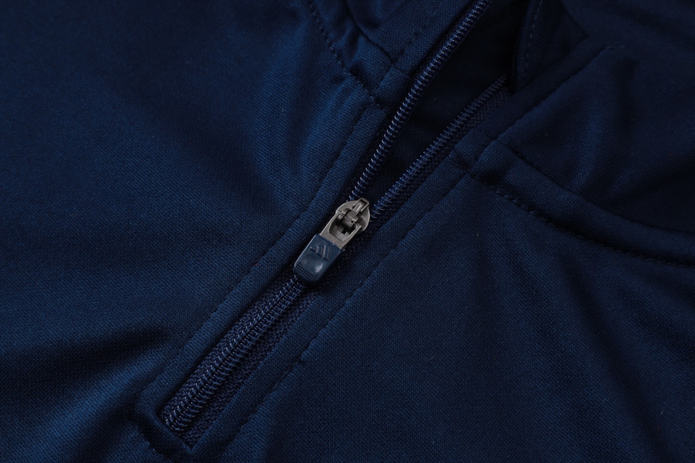 2026 Spain Royal blue Long-sleeved half-pull training kit