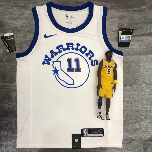 NBA Golden State Warriors Round neck White Jersey THOMPSON#11 S-XXL