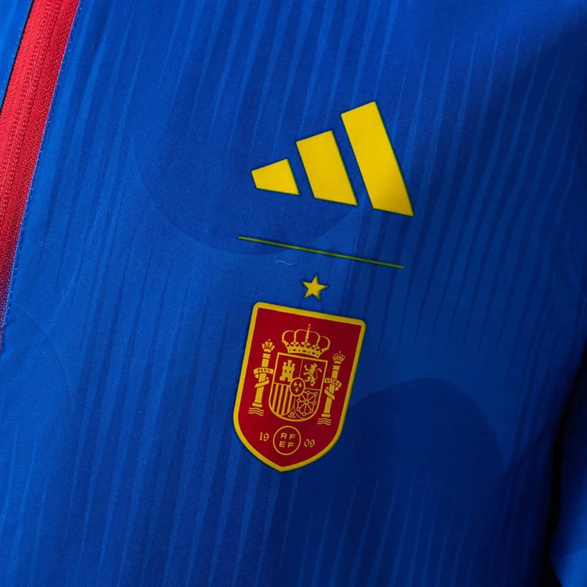 2026 Spain Red and Blue Reversible Windbreaker Sport Unifom