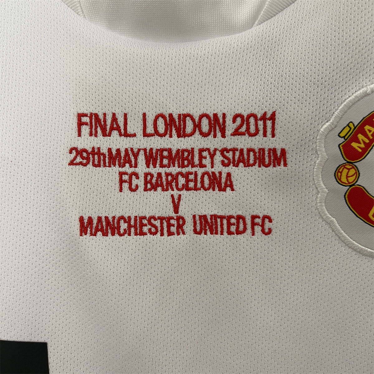Retro Manchester United 10/11 Champions League away jersey Kid Kits Size 16-28