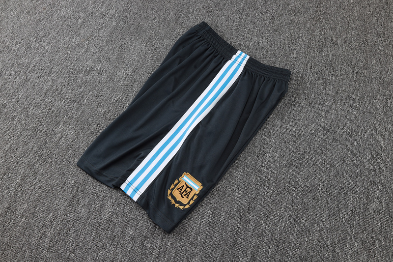 2025/26 Argentina Dark grey Training Set Shirt and Shorts