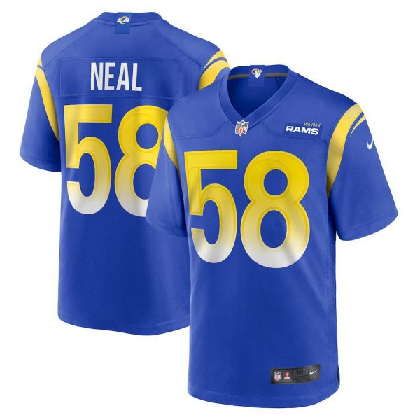 NFL Los Angeles Rams Jeysey NEAL  # 58