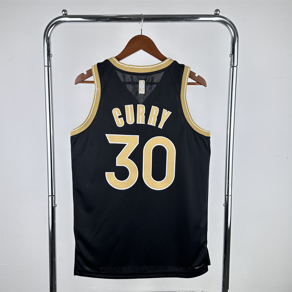 NBA Golden State Warriors 2024 Honor Edition Black Jersey CURRY#30 S-XXL
