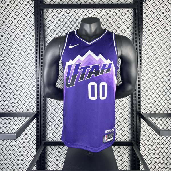 NBA Utah Jazz CLARKSON#00 2023/24 Swingman Replica Jersey - City Edition S-XXL