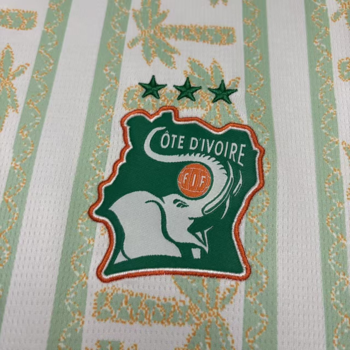 2026 Ivory Coast White Jersey Fan Version