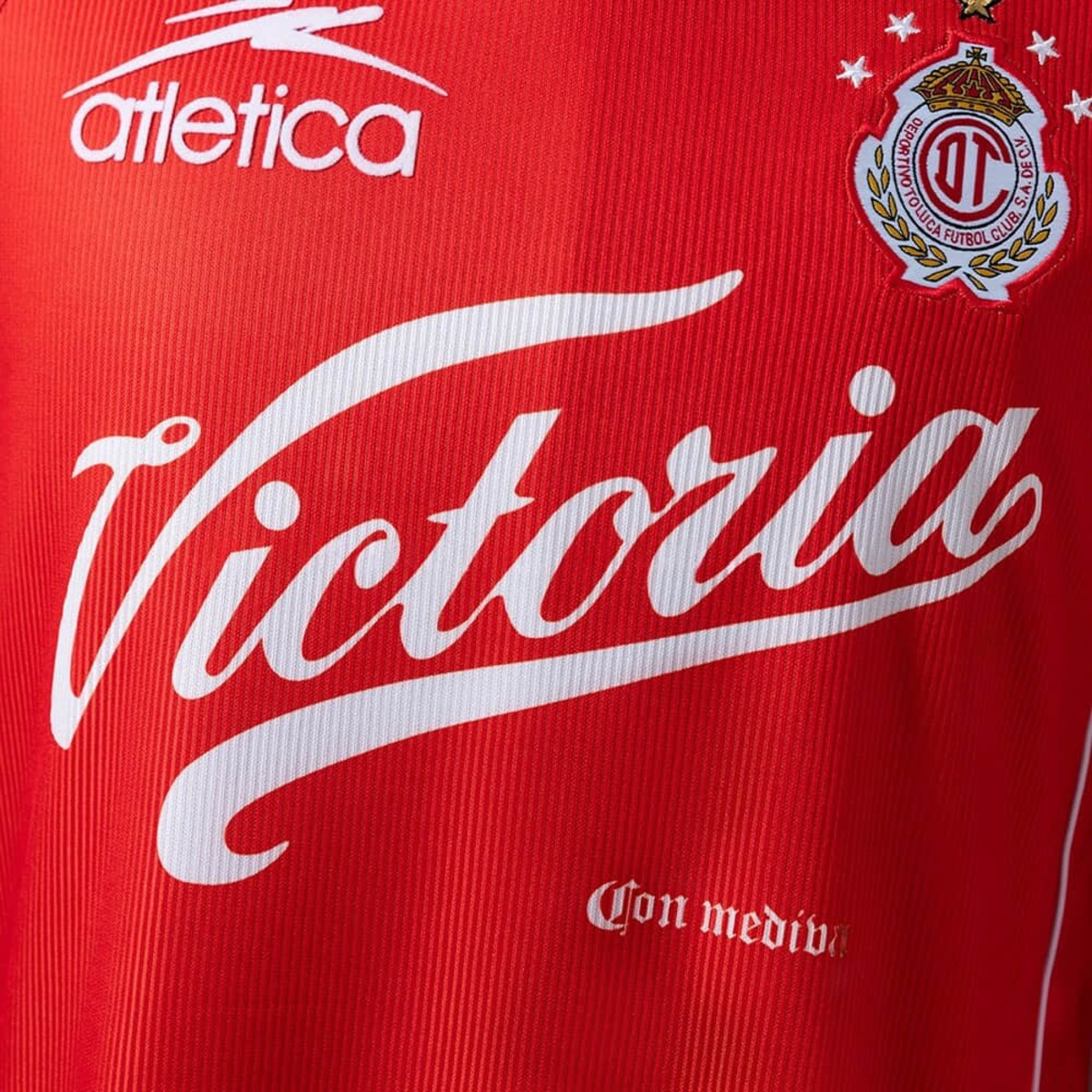 Retro 1999/2000 Toluca Home Jersey Fan version