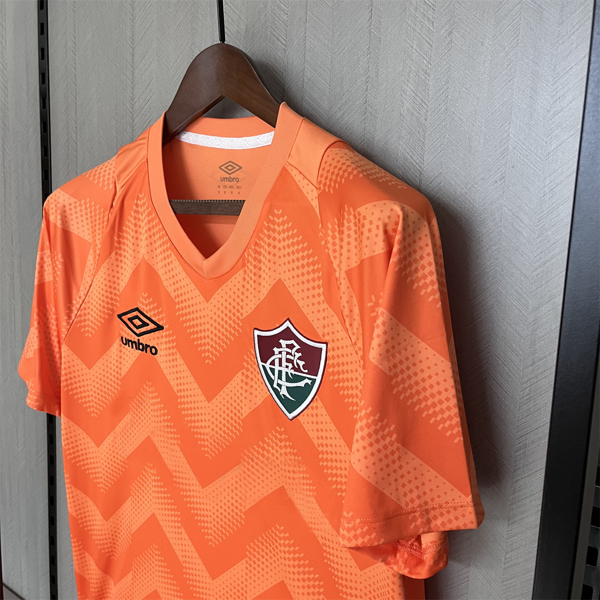 2024/25 Fluminense Goalkeeper Orange jersey Fan Version