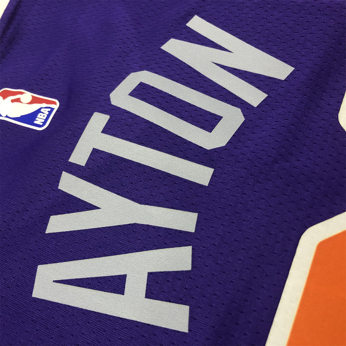NBA Phoenix Suns V-Neck Purple jersey AYTON#22 S-XXL