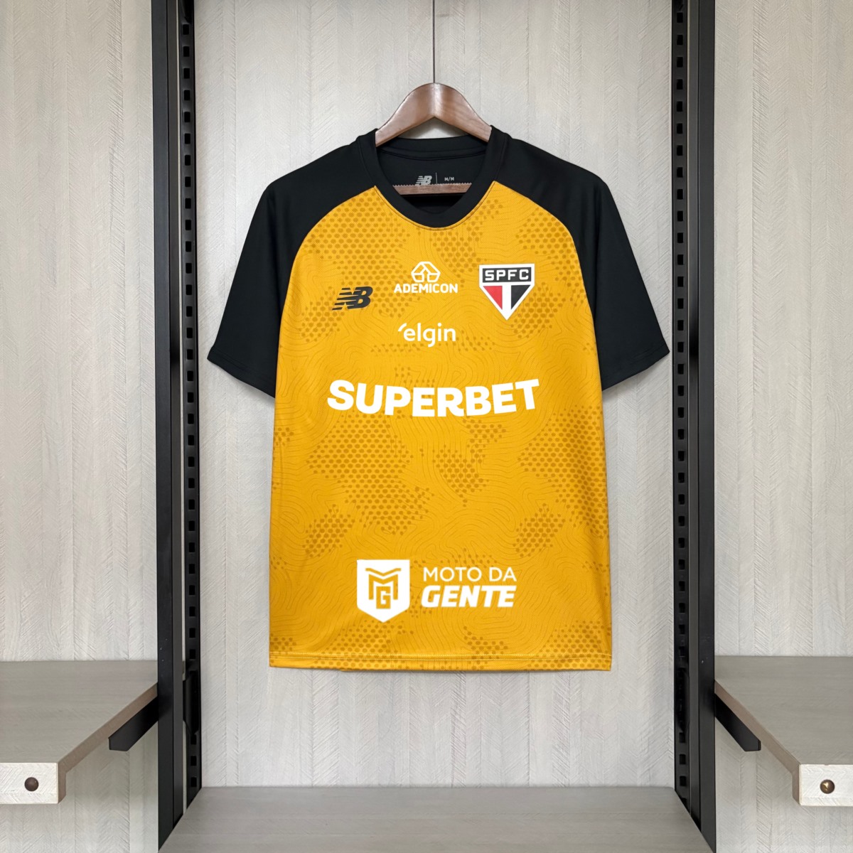 2026/27 Sao Paulo Training Yellow Jersey Fan Version