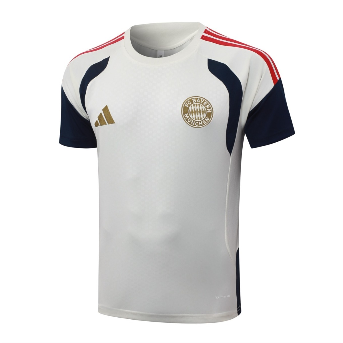 2026 Bayern Munich Beige Training Set Shirt and Shorts
