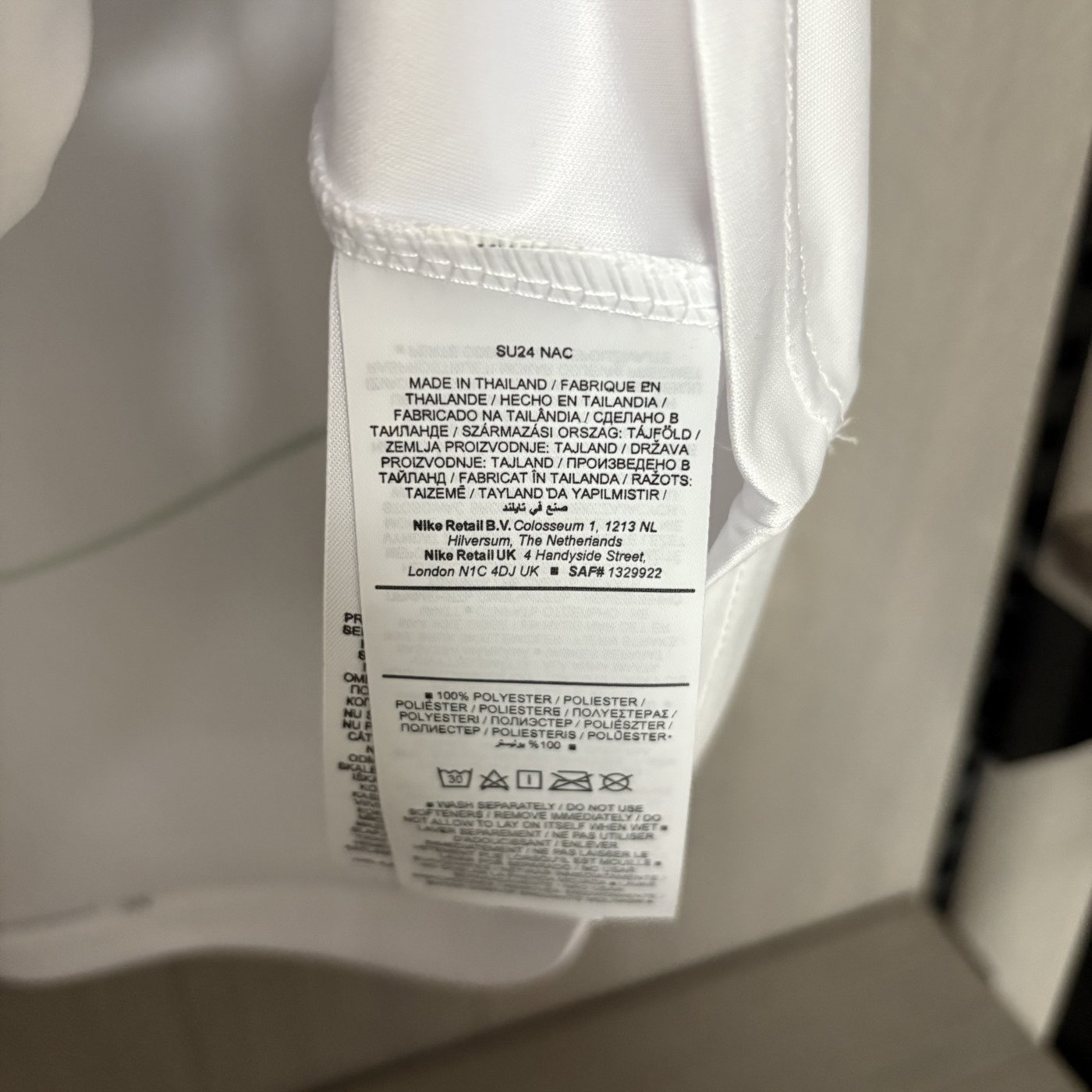 2025 Nike T90 jersey White and Blue Fan version