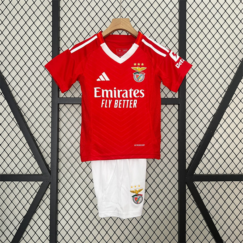 24/25 Benfica Home jersey Kid Kits Size 16-28