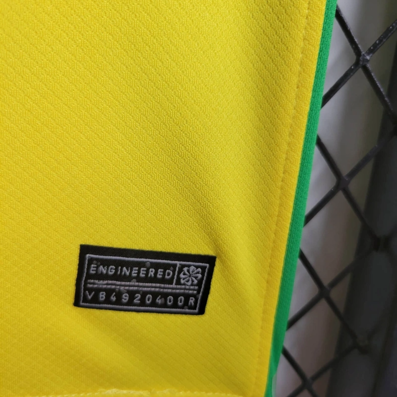 2025/26 Brazil Home jersey Fan Version