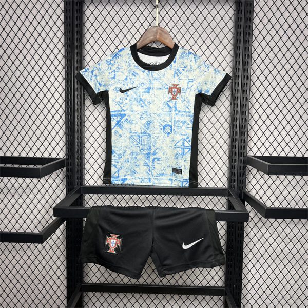 24/25 Portugal Euro Away jersey Kid Kits Size 16-28
