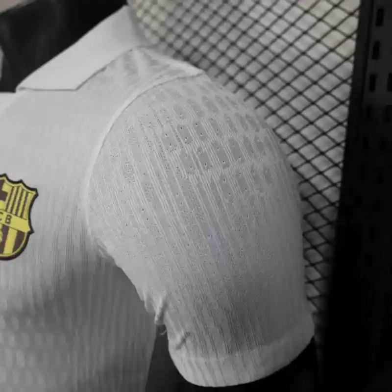 2025/26 Barcelona Special Edition White jersey Player Version