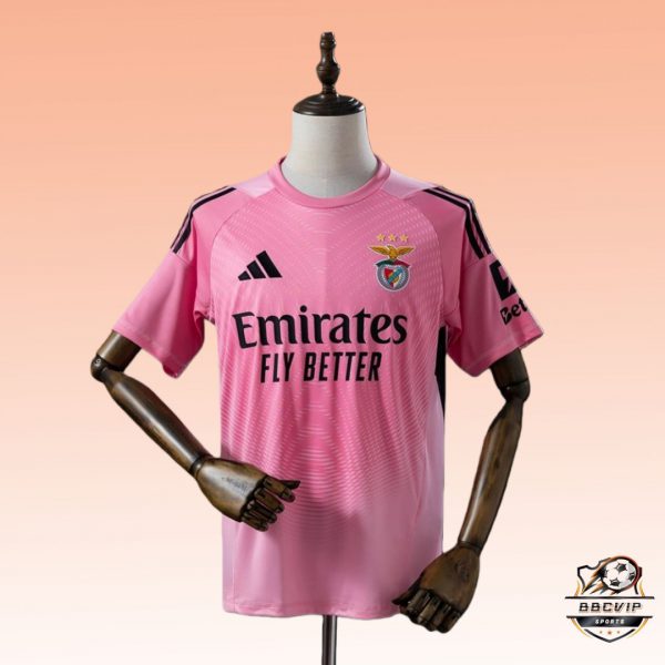 2025/26 Benfica Special Edition Pink jersey Fan version