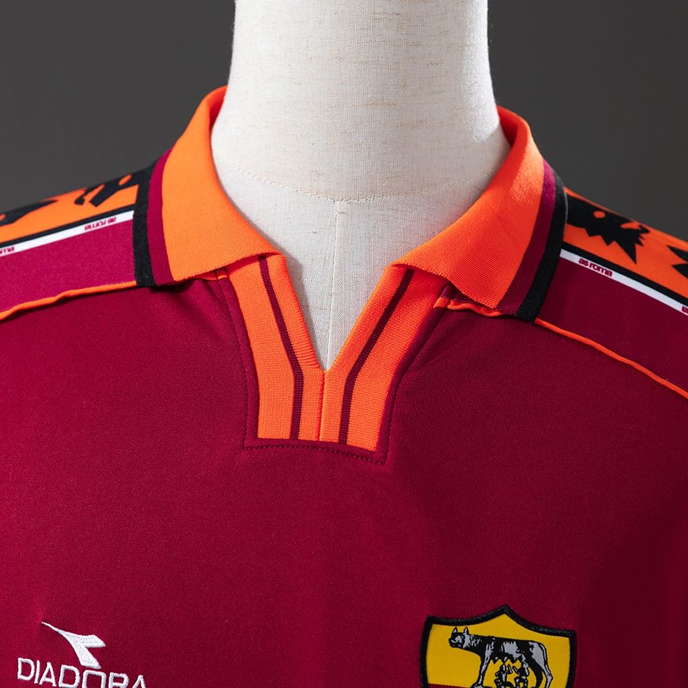 Retro Roma 98/99 Home  jersey Fan Version