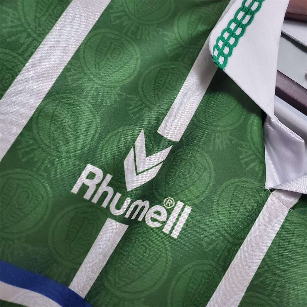 Retro 93/94 Palmeiras home jersey Fan Version