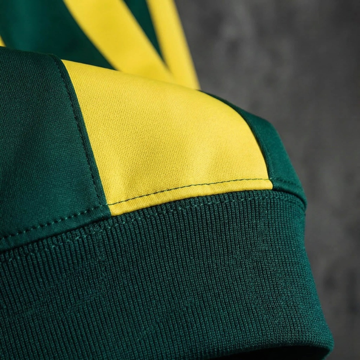 2026 Brazil Long Sleeve Yellow & Green Sweatshirt
