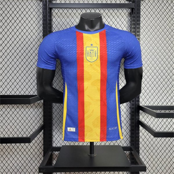 24/25 Spain Pre-match training Special edition Jersey Player Version