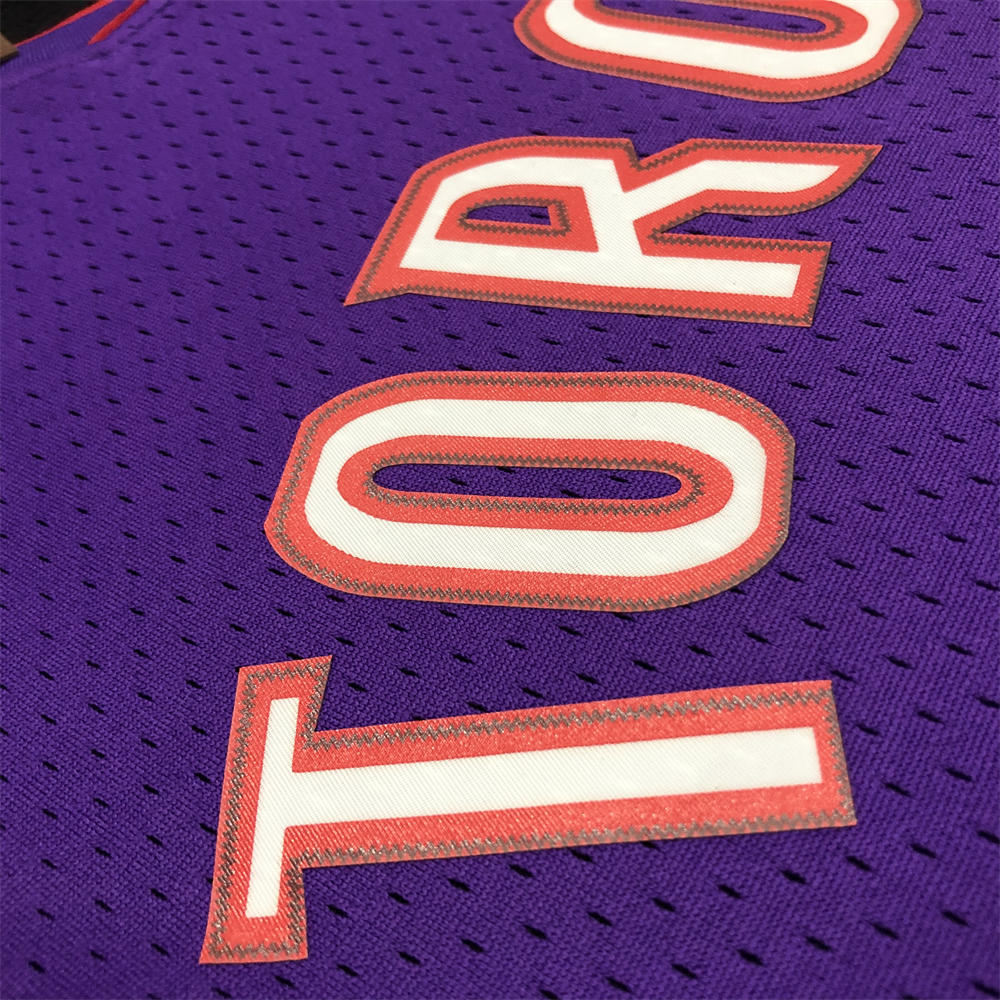 NBA Toronto Raptors V-Neck Purple jersey CARTER#15 S-XXL