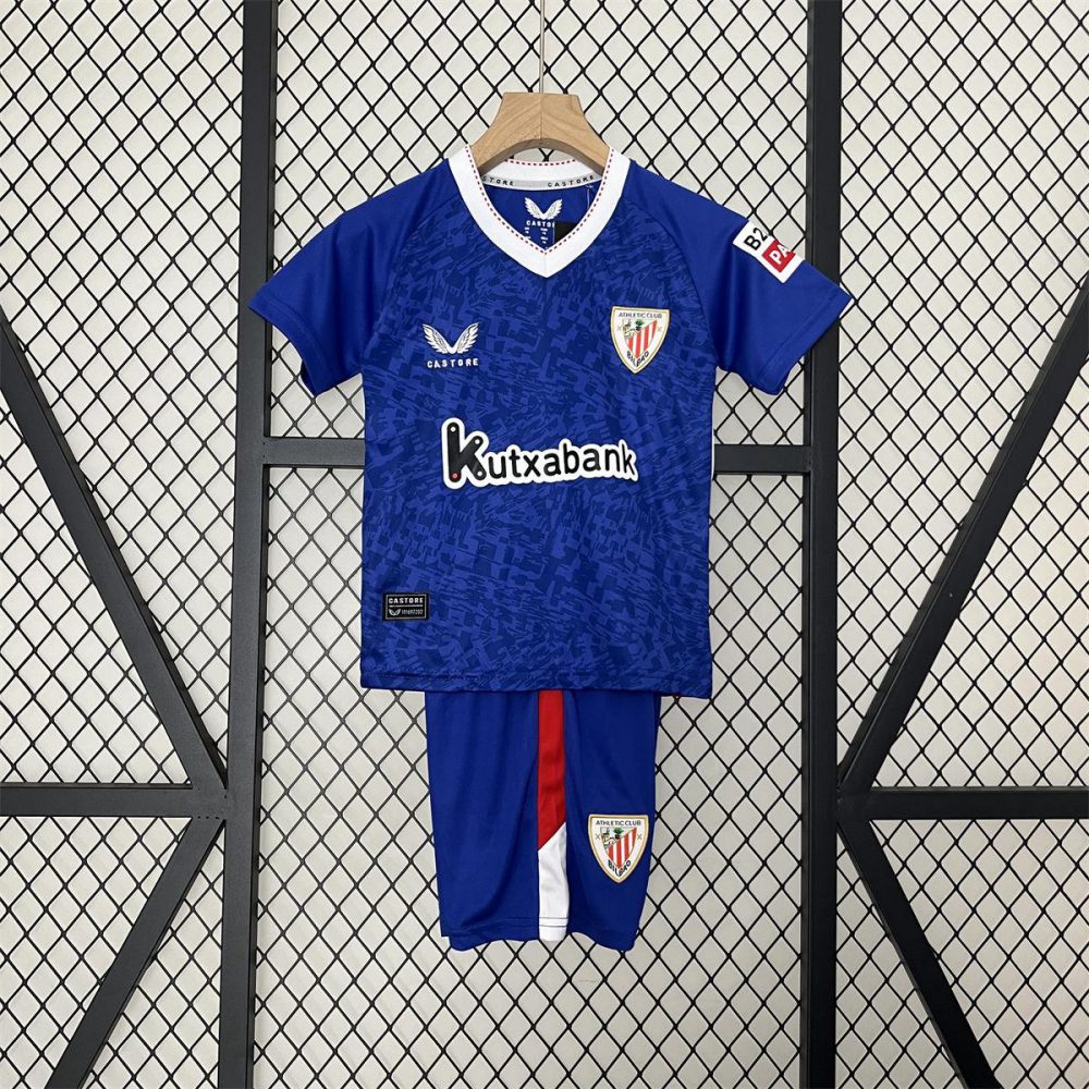 2024/25 Athletic Bilbao Away jersey Kid Kits Size 16-28