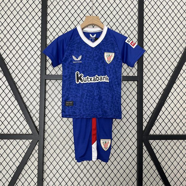 2024/25 Athletic Bilbao Away jersey Kid Kits Size 16-28
