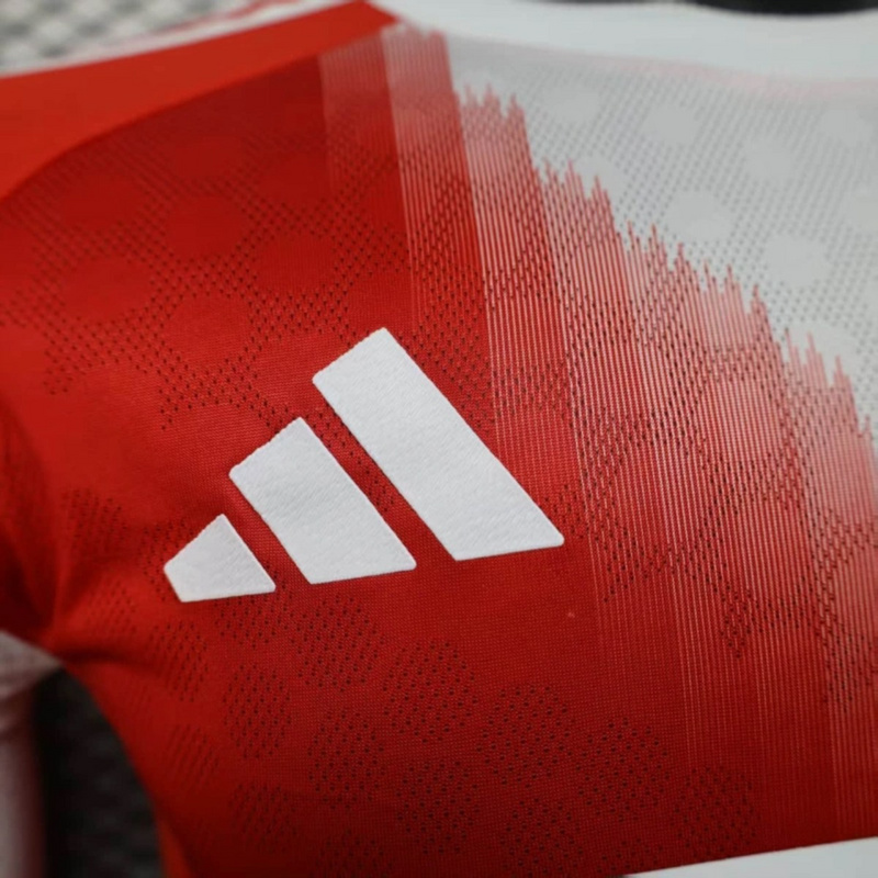 2025/26 Bayern Munich Home Long Sleeve Jersey Player Version