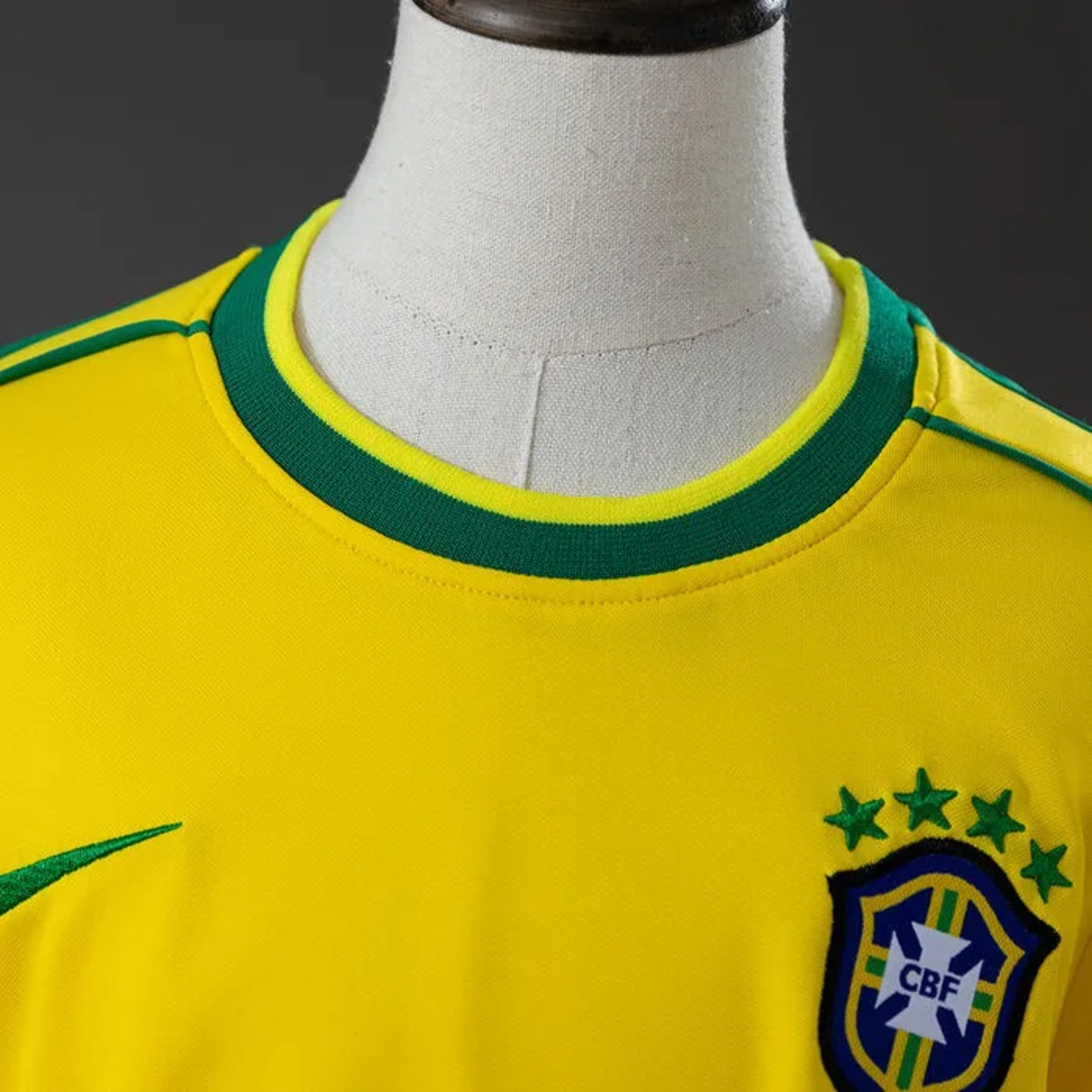 Retro 1998 Brazil Home Kid Kits