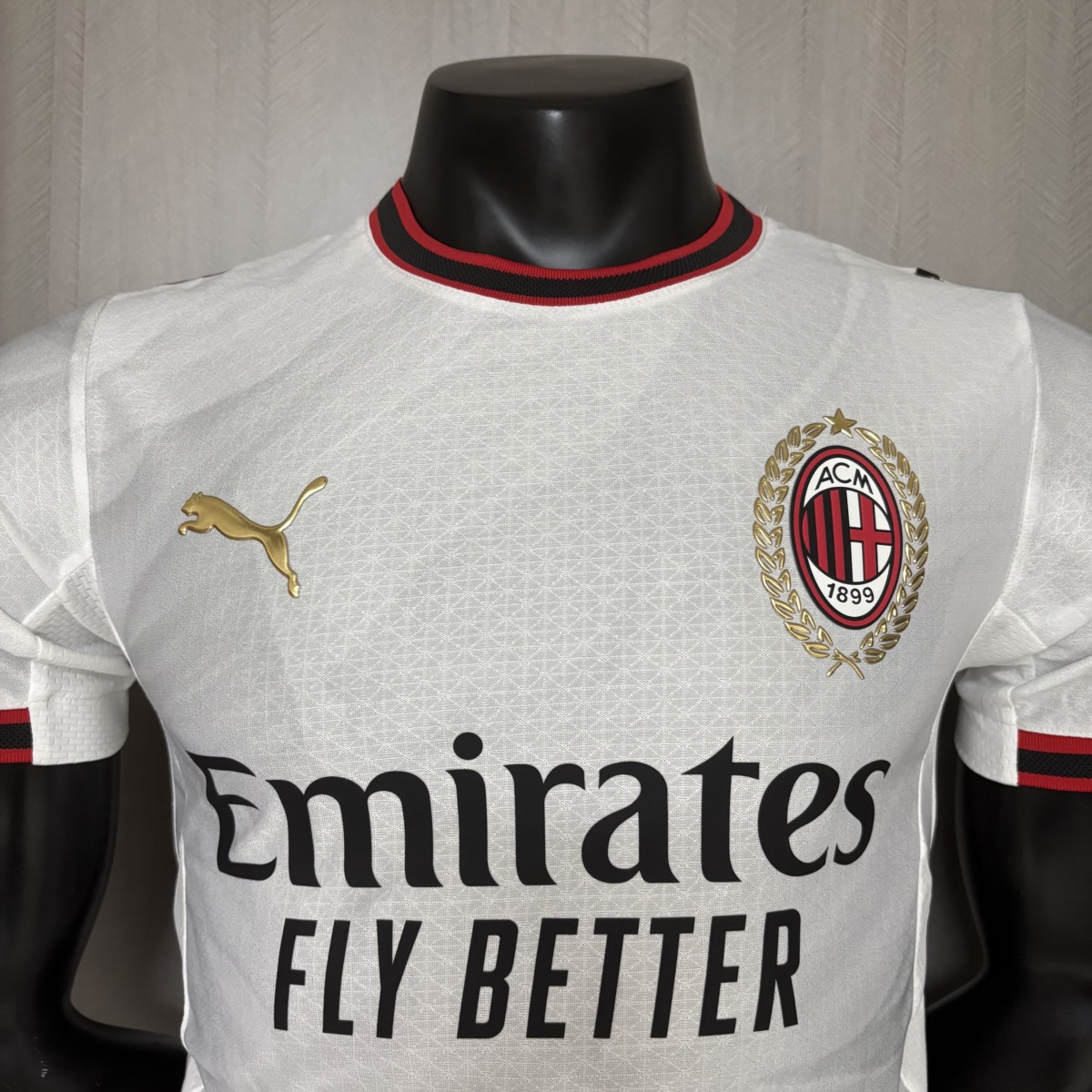 2025/26 AC Milan x Slam Jam Gray Jersey Player Version