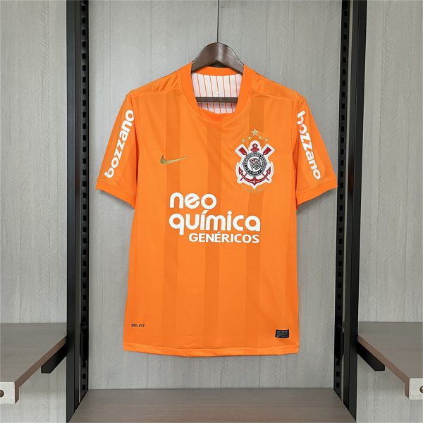 Retro 2010 Corinthians Goalkeeper Orange jersey Fan Version