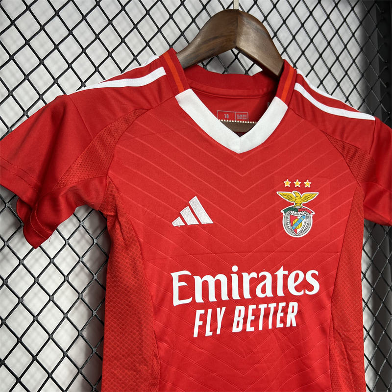 24/25 Benfica Home jersey Kid Kits Size 16-28