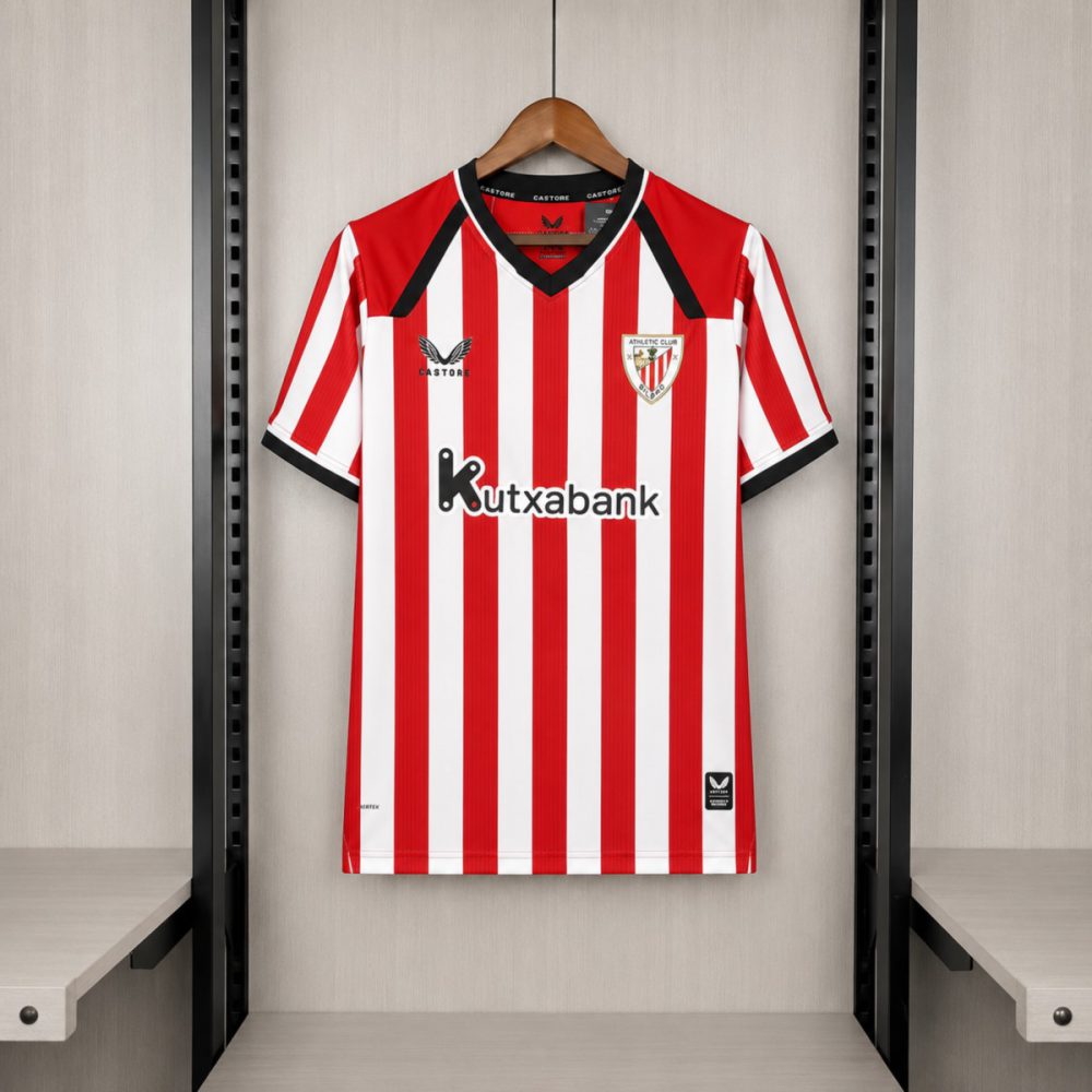 2026/27 Athletic Bilbao Home Jersey Fan version