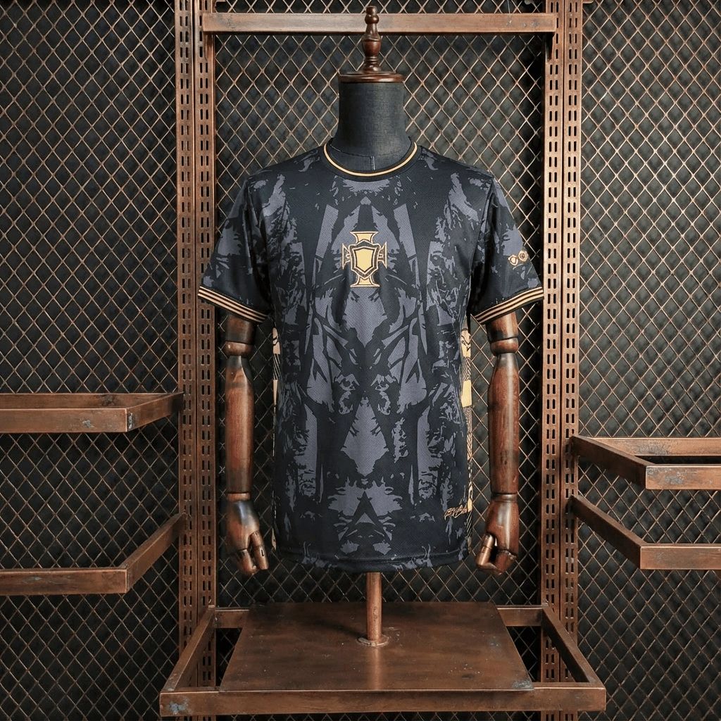 2026 Portugal Specail Edition Black jersey Fan version