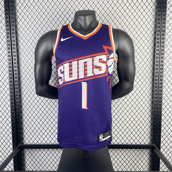 NBA Phoenix Suns BOOKER#1 2024 Purple Jersey S-XXL