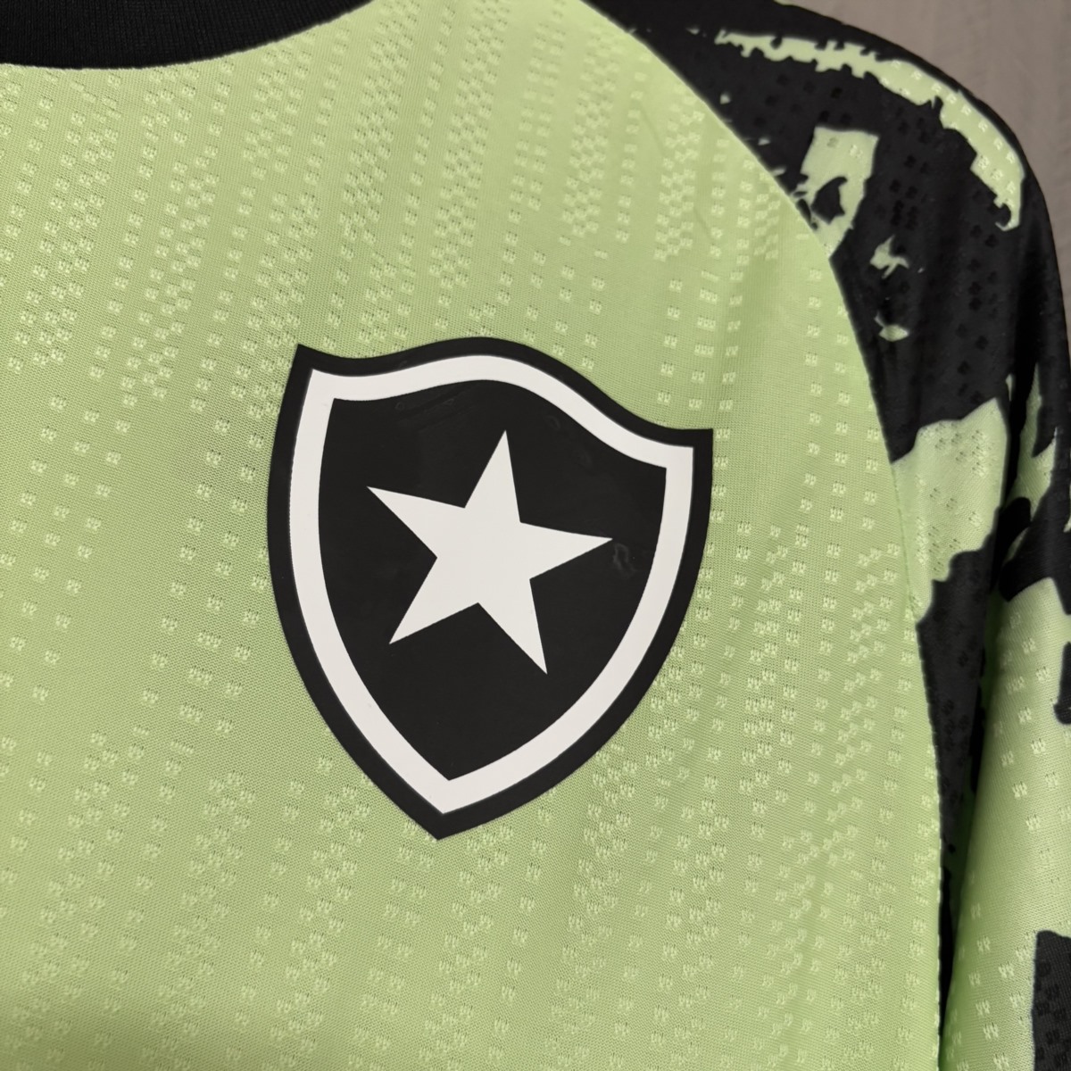 2025/26 Botafogo Pre-match training Light green jersey Fan version