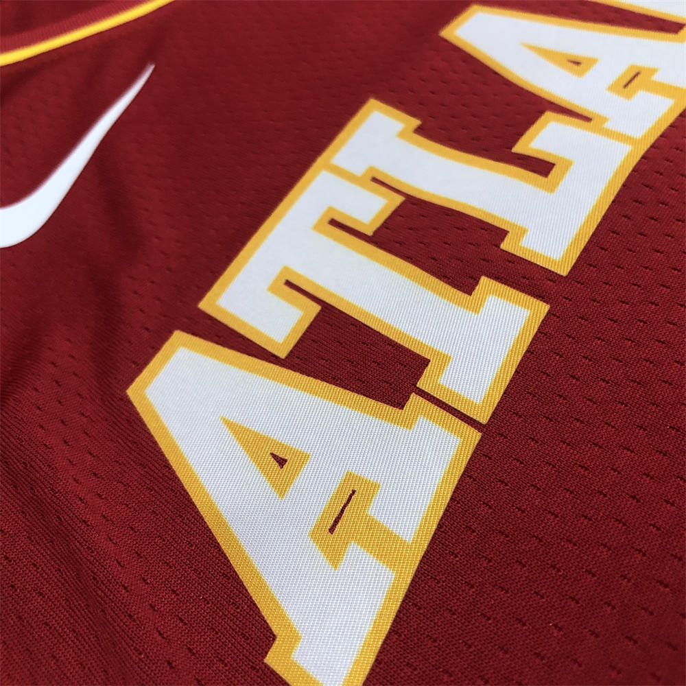 NBA Altanta Hawks Round Neck Red Jersey YOUNG#11 S-XXL