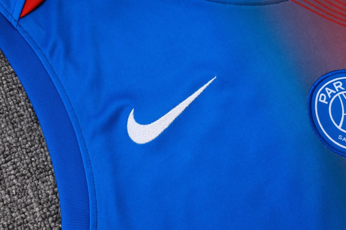 2026 PSG Blue-red Training Set Shirt and Shorts
