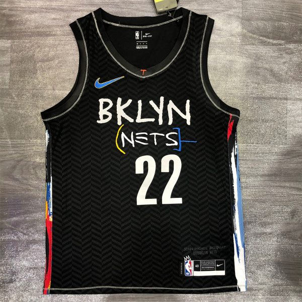 NBA Brooklyn Nets V neck Black Jersey LEVERT#22 S-XXL