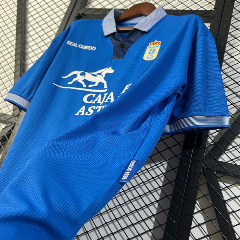 Retro Real Oviedo 96/97 Home jersey Fan Version