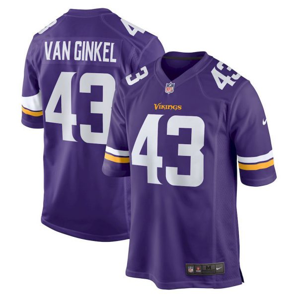 NFL Minnesota vikings Jeysey VAN GINKEL # 43