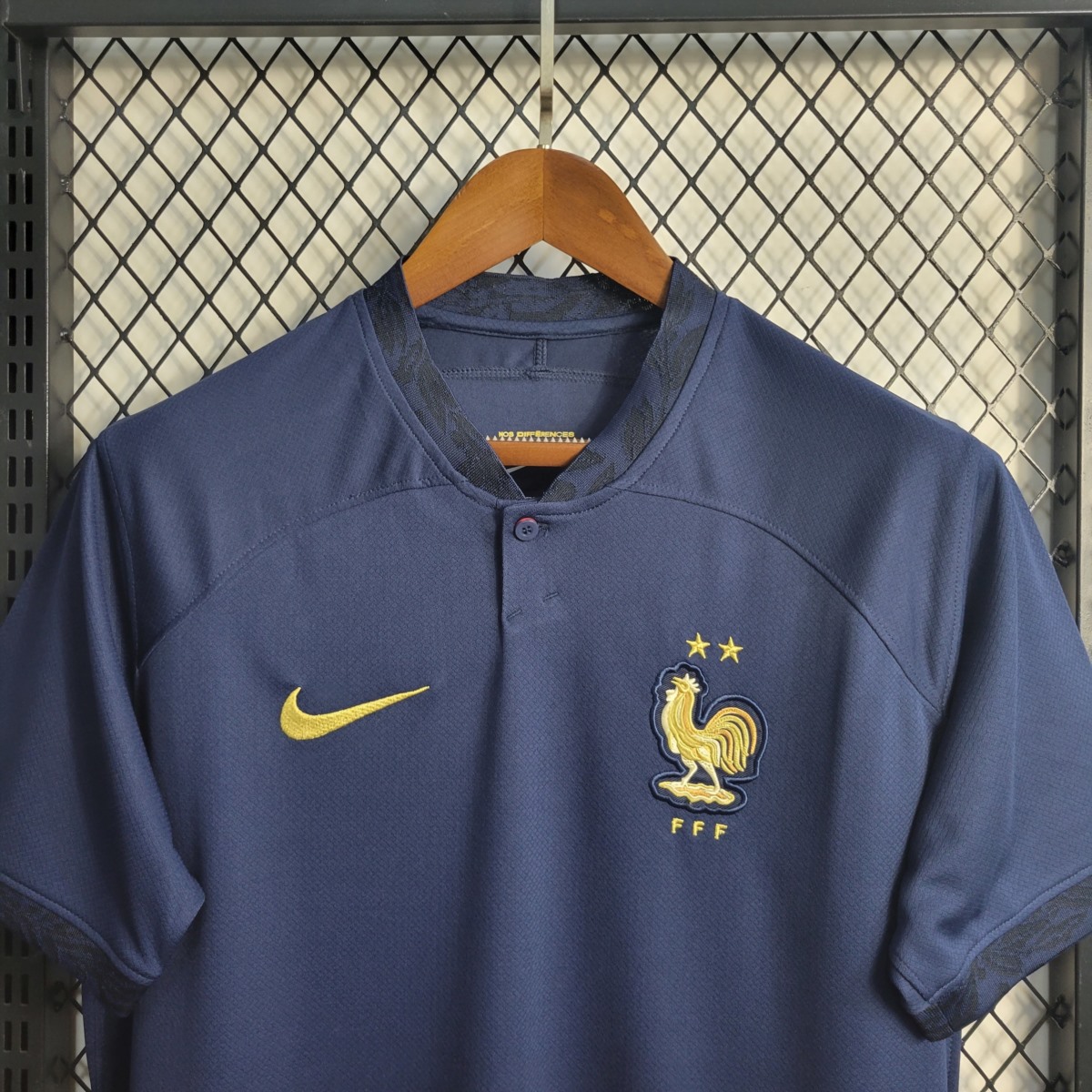 Retro France 2022 Home Jersey Fan Version